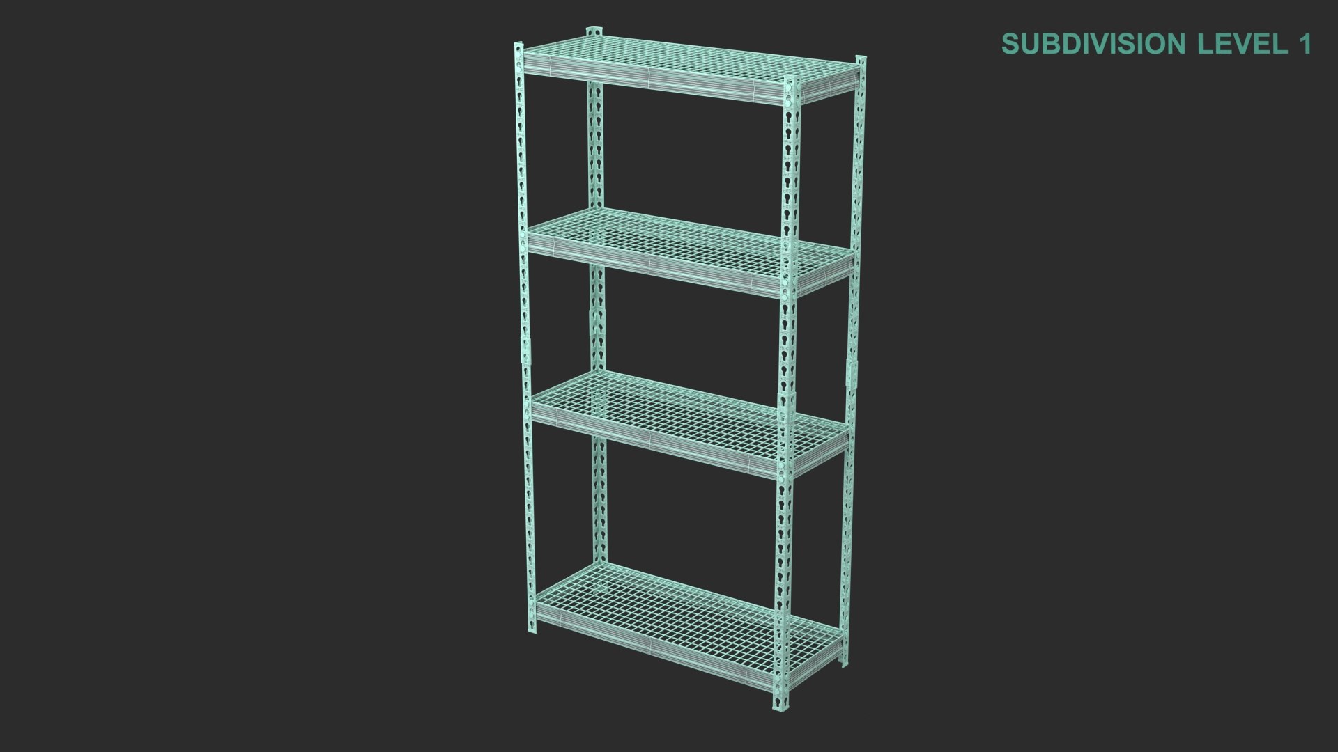 3D Model Warehouse Rack - TurboSquid 2311884