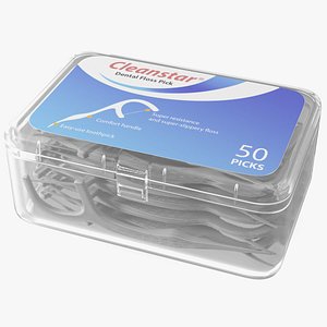 3D dental floss toothpicks box