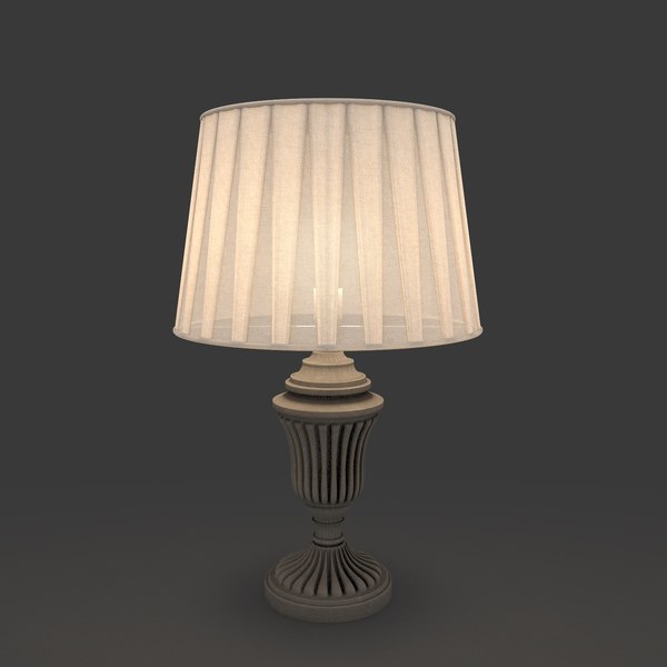 3D bedside light model - TurboSquid 1402756