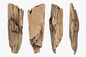 wooden plank debris model