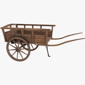 Wooden Cart11 All PBR Unity UE Textures Included