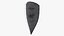 Fantasy Shield RPG Kite Heater Mittelalterlicher Templer Porpax Griechischer Aspis Hoplite Kite Lenticular Parma