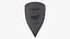 Fantasy Shield RPG Kite Heater Mittelalterlicher Templer Porpax Griechischer Aspis Hoplite Kite Lenticular Parma