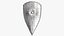 Fantasy Shield RPG Kite Heater Mittelalterlicher Templer Porpax Griechischer Aspis Hoplite Kite Lenticular Parma