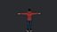 Lionel Messi Personaje 3D hiperrealista de cuerpo completo y totalmente equipado