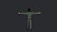Lionel Messi Personaje 3D hiperrealista de cuerpo completo y totalmente equipado