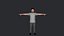 Lionel Messi Personaje 3D hiperrealista de cuerpo completo y totalmente equipado