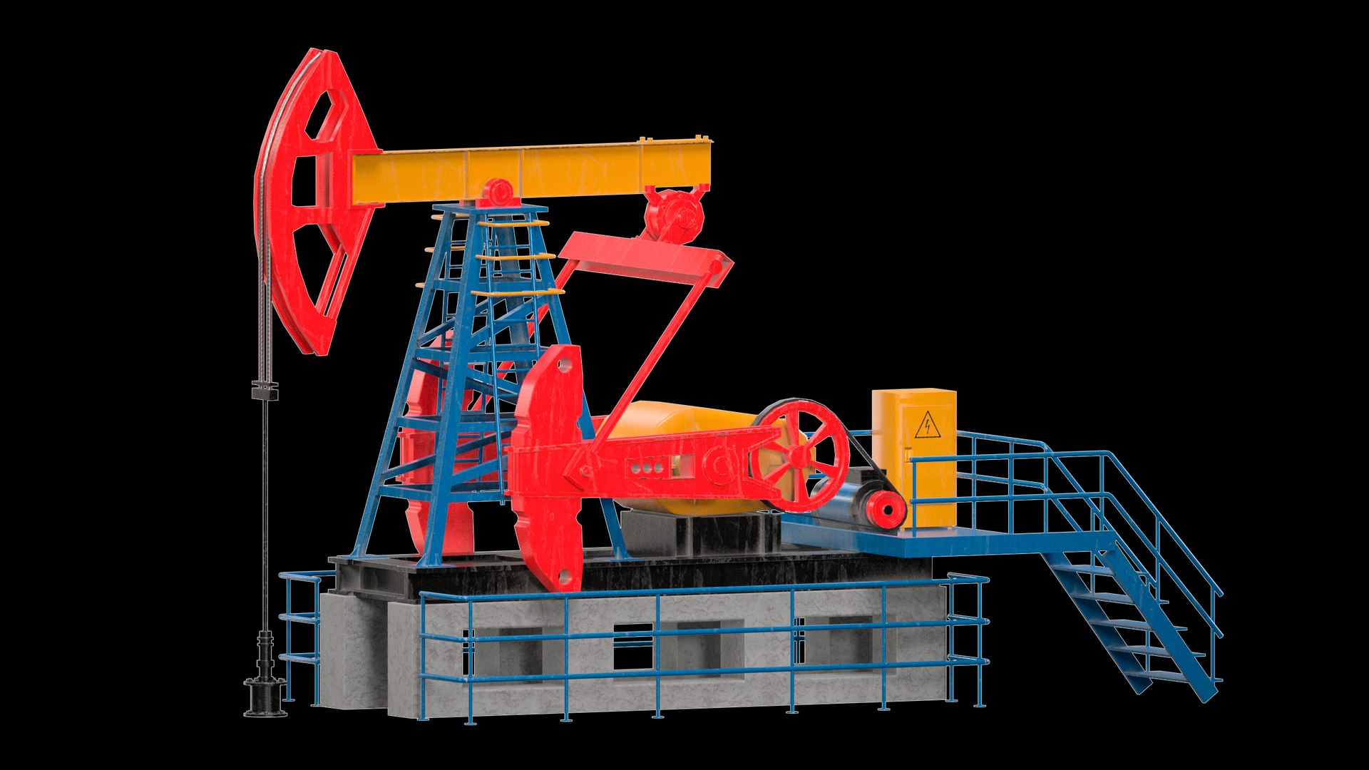 3D model Oil Pumpjack https://p.turbosquid.com/ts-thumb/RB/d8U1Xa/aL/09/png/1679740276/1920x1080/fit_q87/216073344e05e55ca5dc3e59ce24670edff4d271/09.jpg
