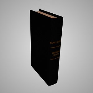 Photorealistic Book - Robinson Crusoe
