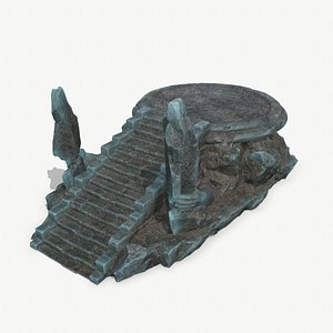 ice temple 3D model