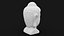Buddha head concrete statue