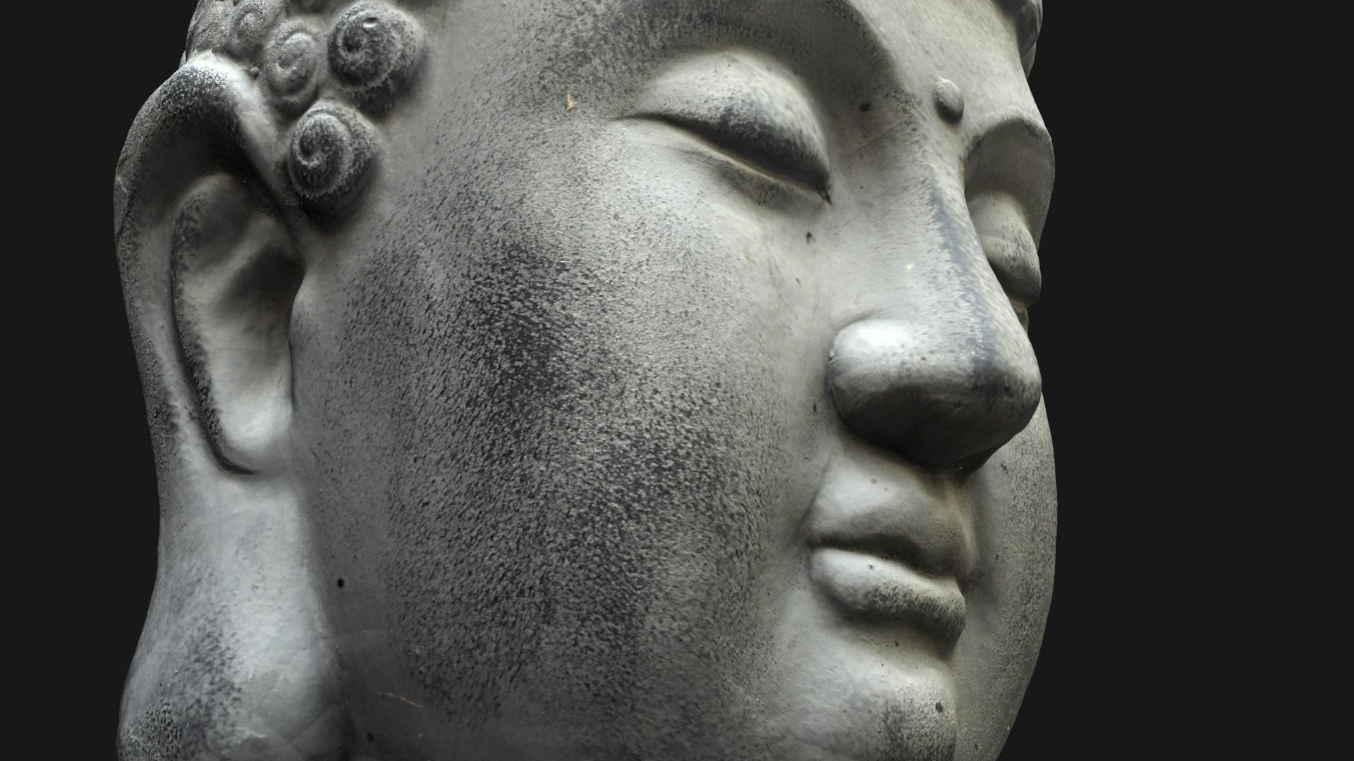 3D Buddha head concrete statue https://p.turbosquid.com/ts-thumb/RB/ftxjEy/P7/buddha05/jpg/1695652161/1920x1080/fit_q87/4c92157138af757694f19fbb227257fd1394cfff/buddha05.jpg