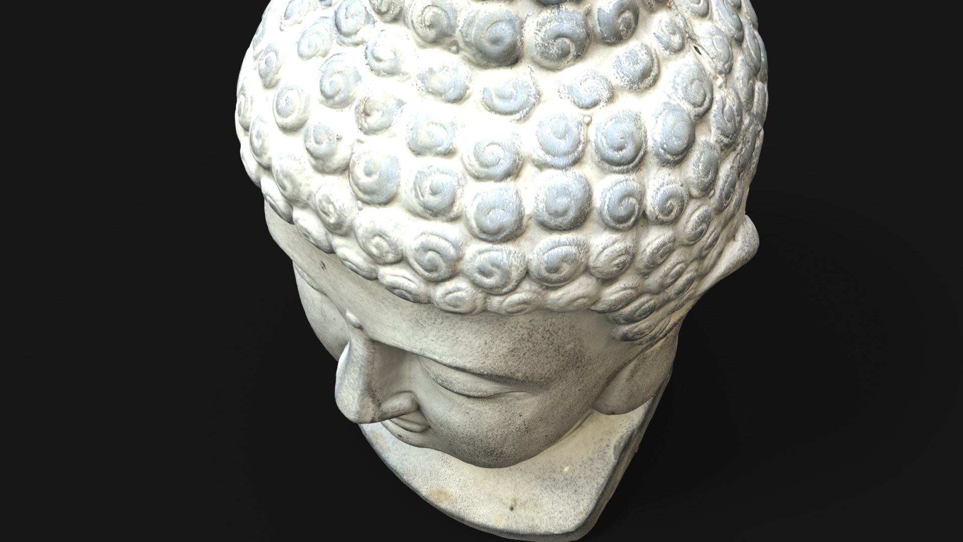 3D Buddha head concrete statue https://p.turbosquid.com/ts-thumb/RB/ftxjEy/rQ/buddha06/jpg/1695652161/1920x1080/fit_q87/9f43640d3e717ba5633ffecb1edb35aa863e4a44/buddha06.jpg