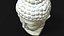 Buddha head concrete statue