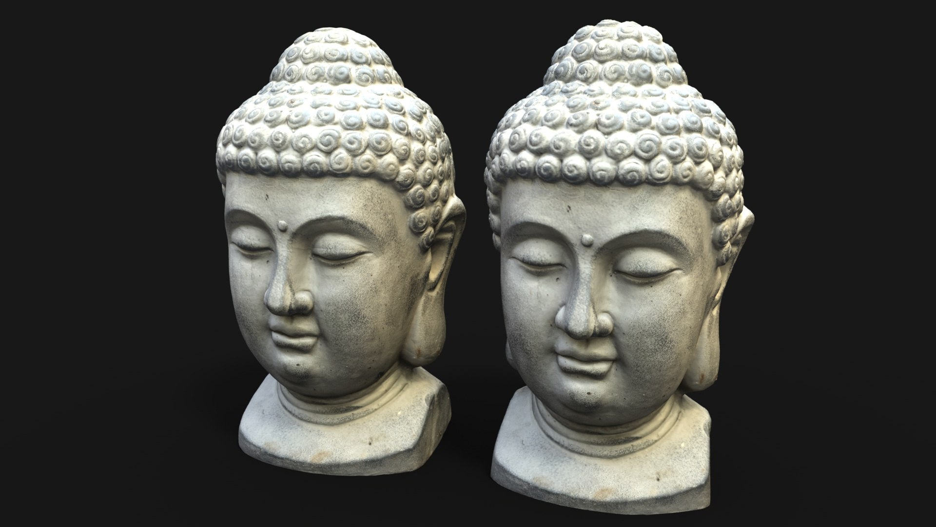 3D Buddha head concrete statue https://p.turbosquid.com/ts-thumb/RB/ftxjEy/wV/buddhahigh_01/jpg/1695652161/1920x1080/fit_q87/822418c97f12edfecda3d25bd3a743854b44d08b/buddhahigh_01.jpg