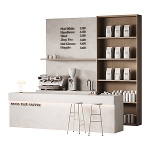 534 cafe and restaurant 02 coffee spot 02 good time coffee 3D model