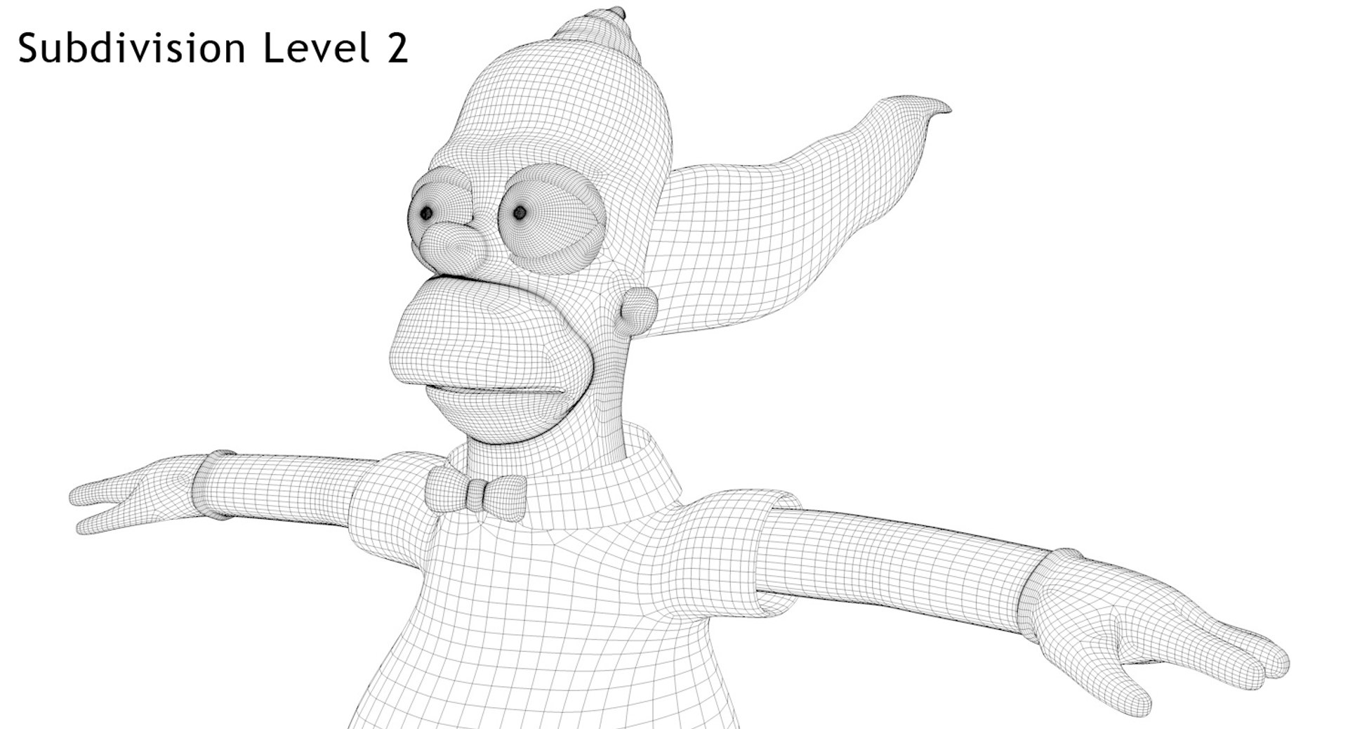 3d Krusty Clown Model