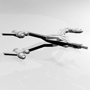 Space Fighter 02 3D model