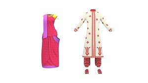 indian traditional outfit saree