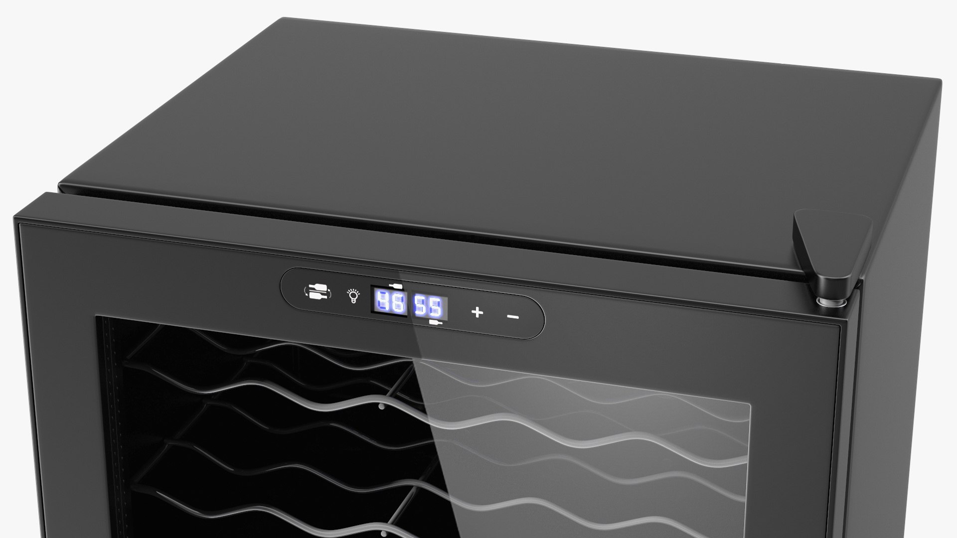 Wine Enthusiast 32 Bottle Dual Zone Compressor Wine Cooler 3D