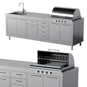 Barbecue 75 3D model