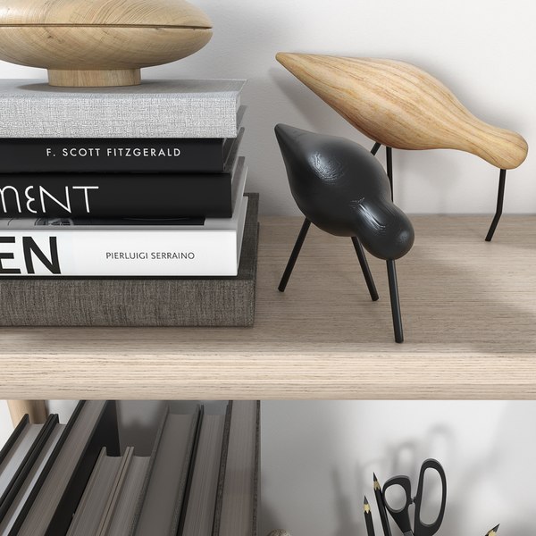 Shelves lisabo ikea decorative 3D model TurboSquid 1695045