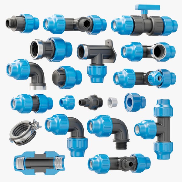 pipes connectors dxf