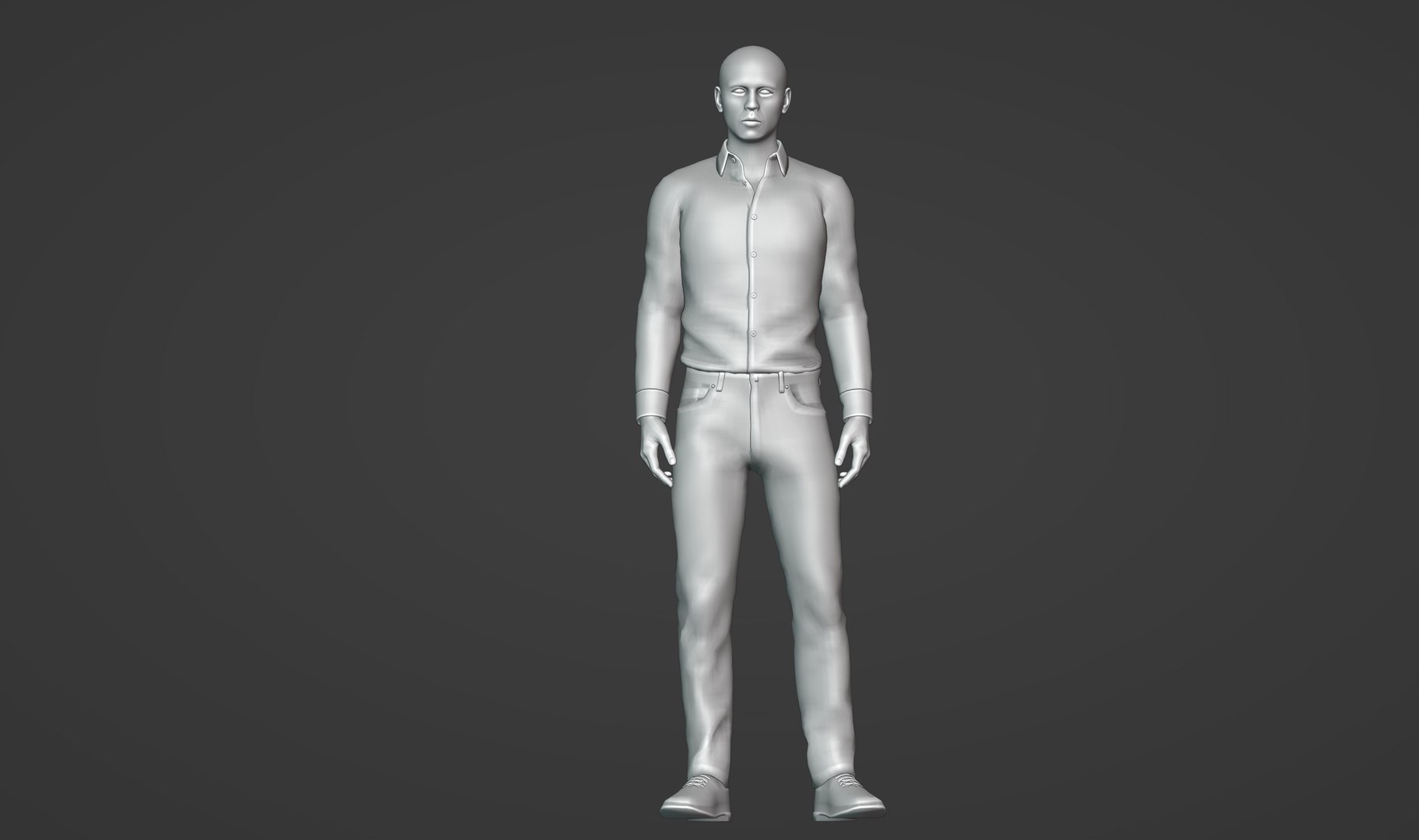 Modern Man 3D Model - TurboSquid 2183965