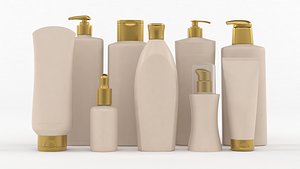 bottle plastic 3D model