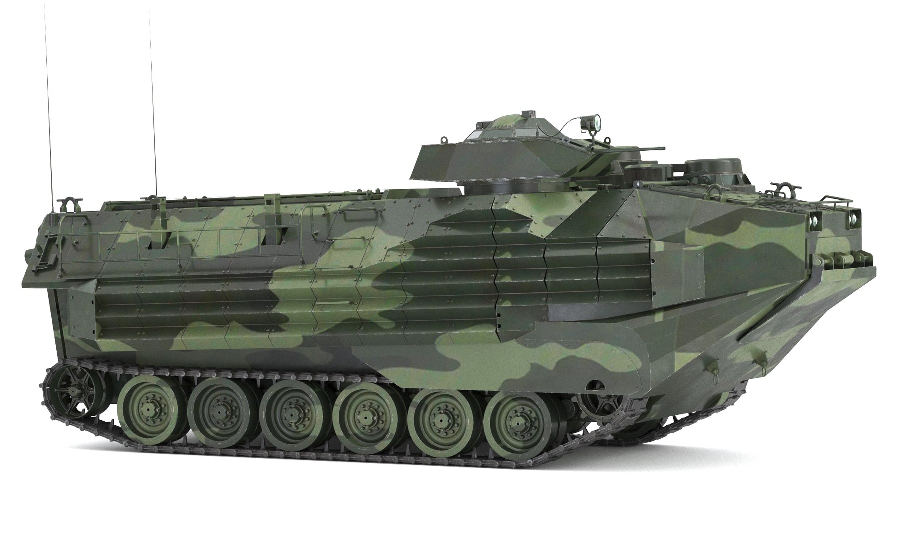 Amphibious Assault Vehicle AAV7 3D Model - TurboSquid 2342428