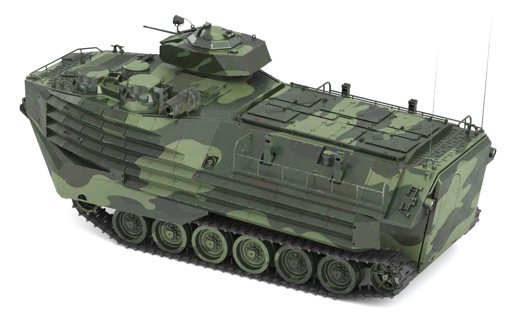 Amphibious Assault Vehicle AAV7 3D Model - TurboSquid 2342428