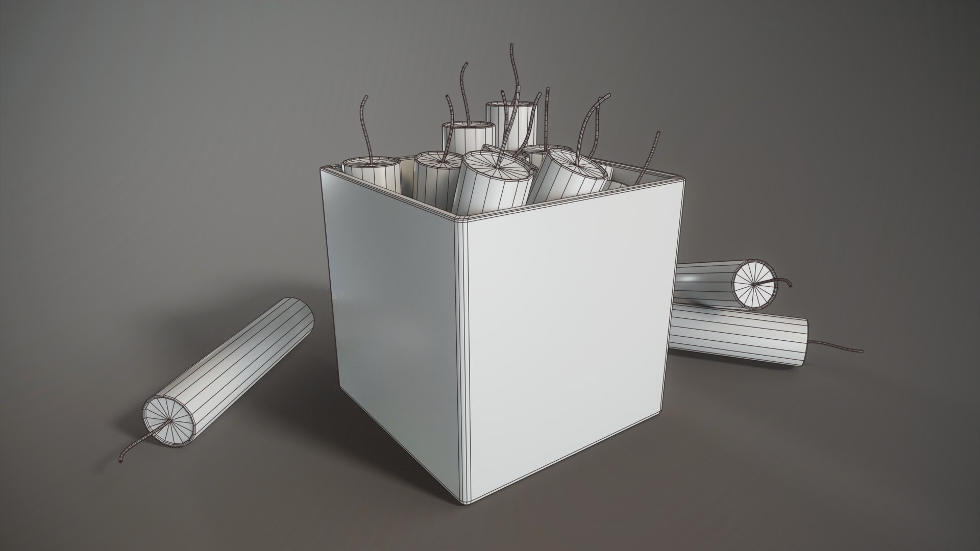 Fireworks 3D Model - TurboSquid 2196860