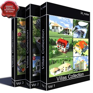villas vol4 3d model