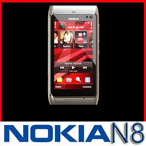 nokia n8 3d model