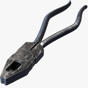 Worn Vintage Metal Pliers