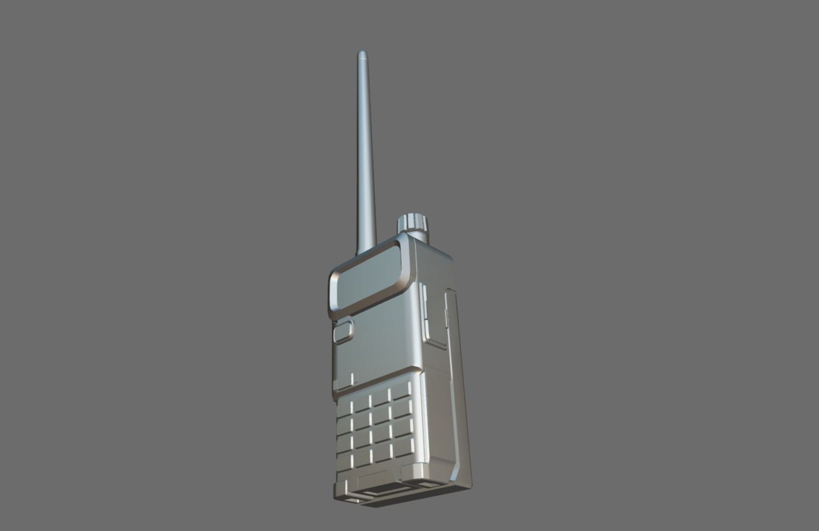 Walkie Talkie 3d Model - Turbosquid 1337543