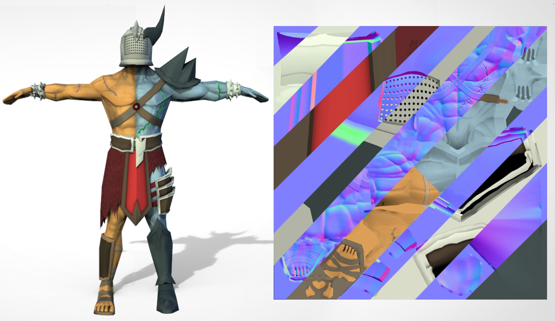 Gladiator Arms 3D Model TurboSquid 1459290