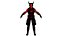 AAA 3D 奇幻男性角色 - 恶魔战士 01