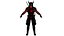 AAA 3D 奇幻男性角色 - 恶魔战士 01
