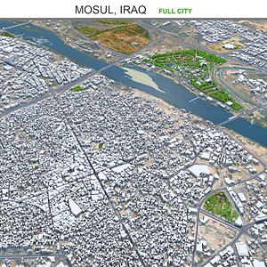 city area building 3D model