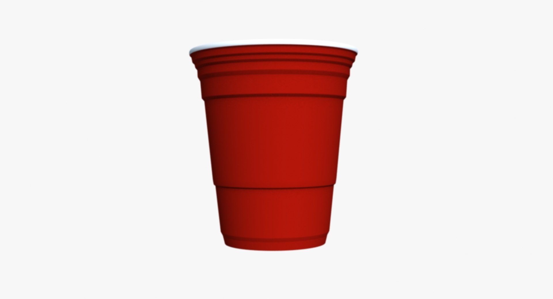 3d Model Red Solo Cup