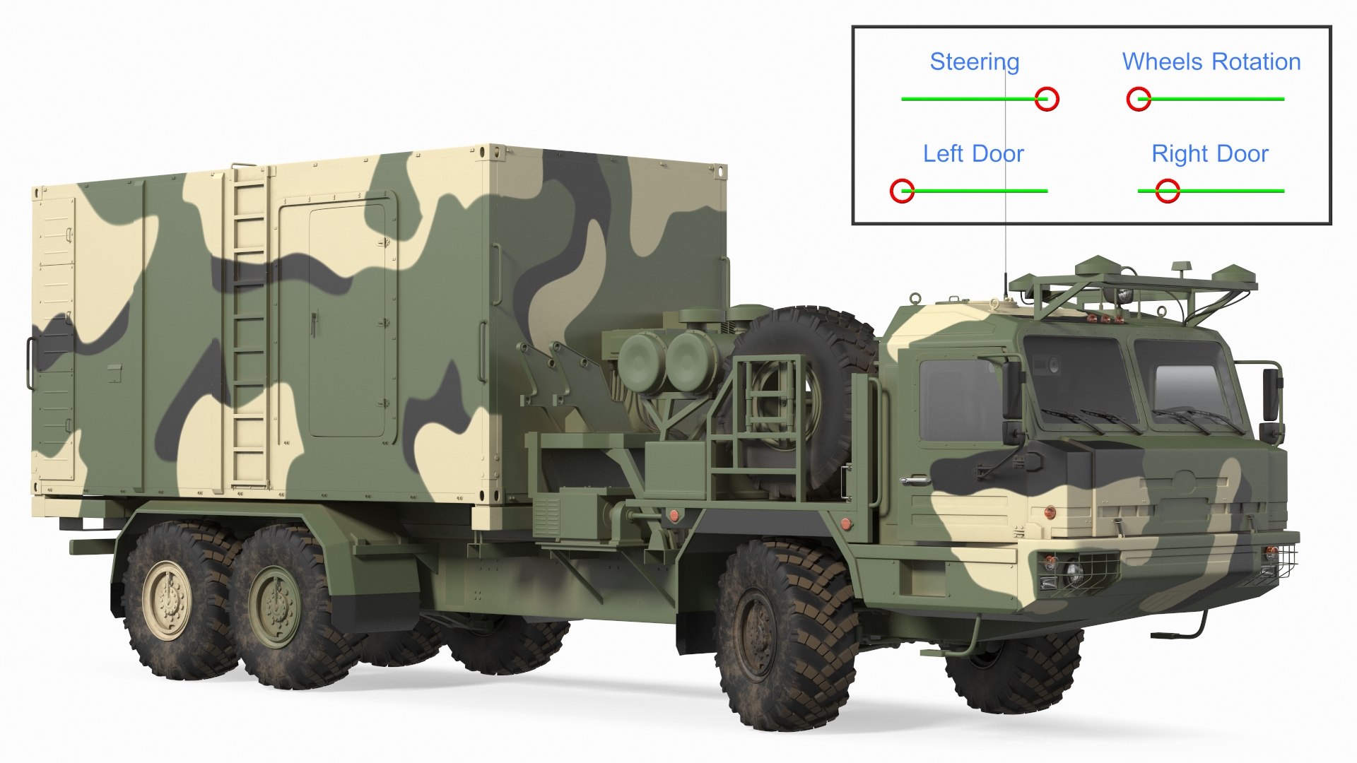Free 3D command control vehicle 50k6 - TurboSquid 1690176