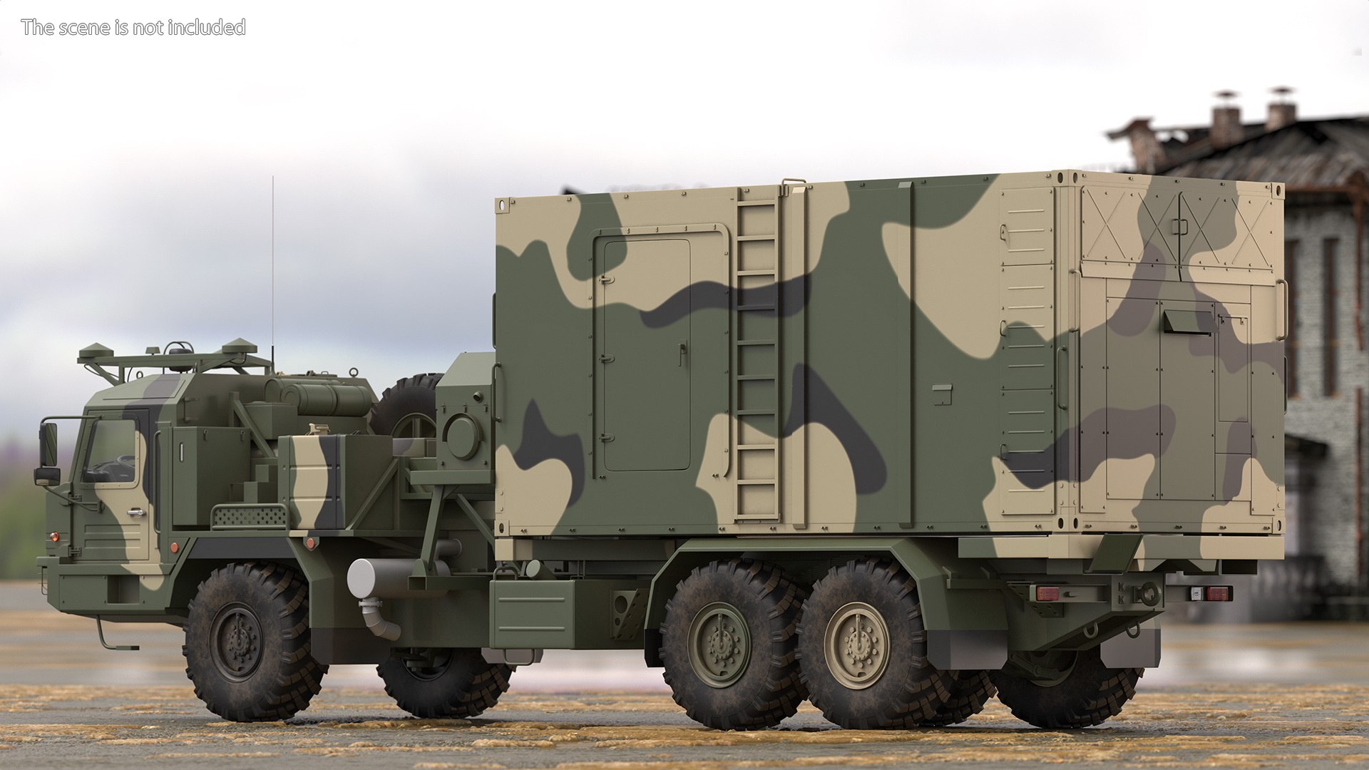 Free 3D Command Control Vehicle 50k6 - TurboSquid 1690176