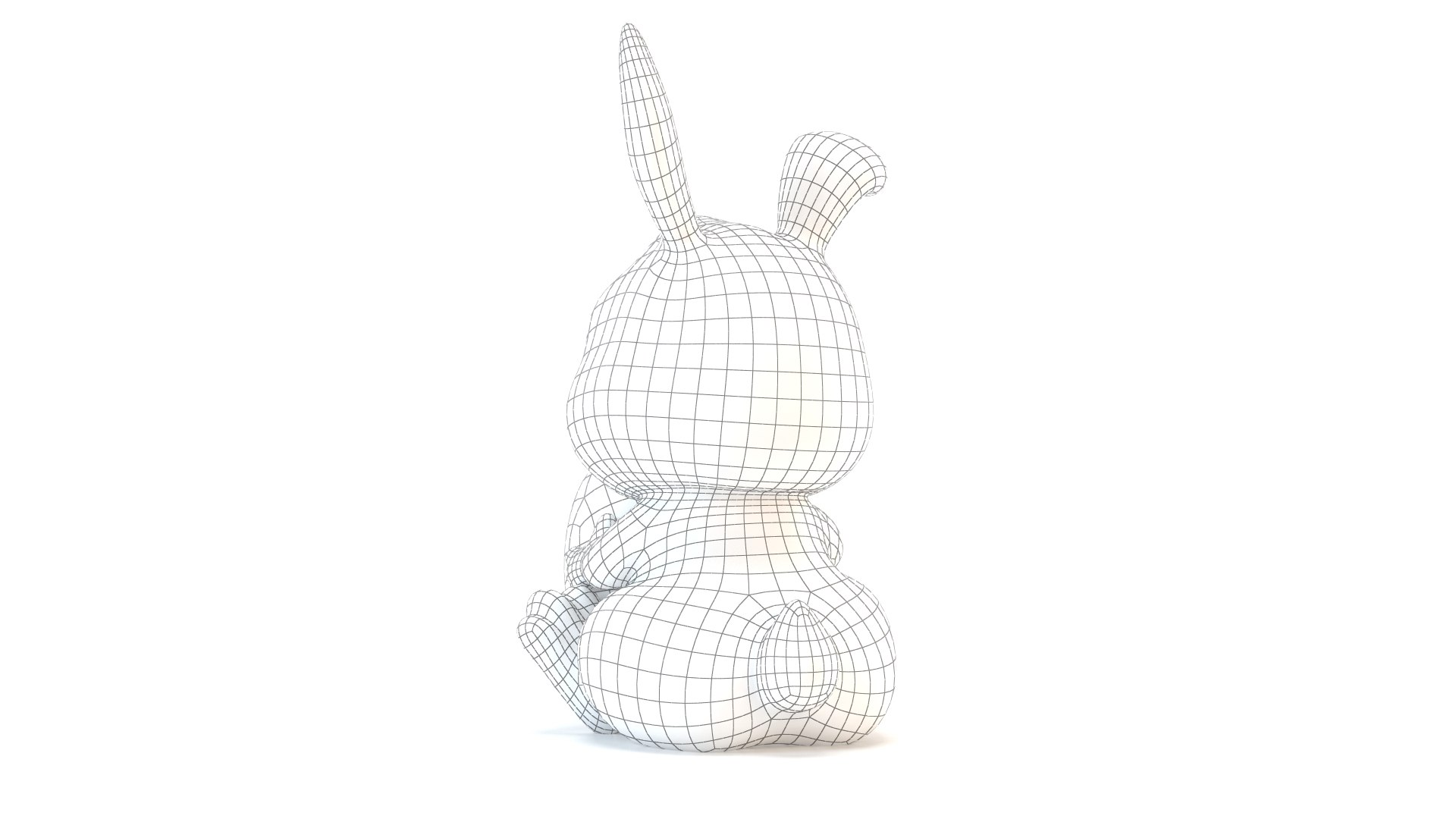 Dark Chocolate Bunny 3D Model - TurboSquid 2205205