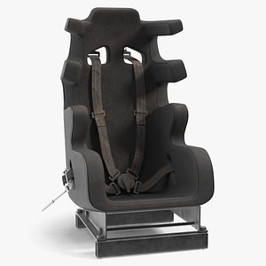 Reinforced Racing Safety Seat 3D model