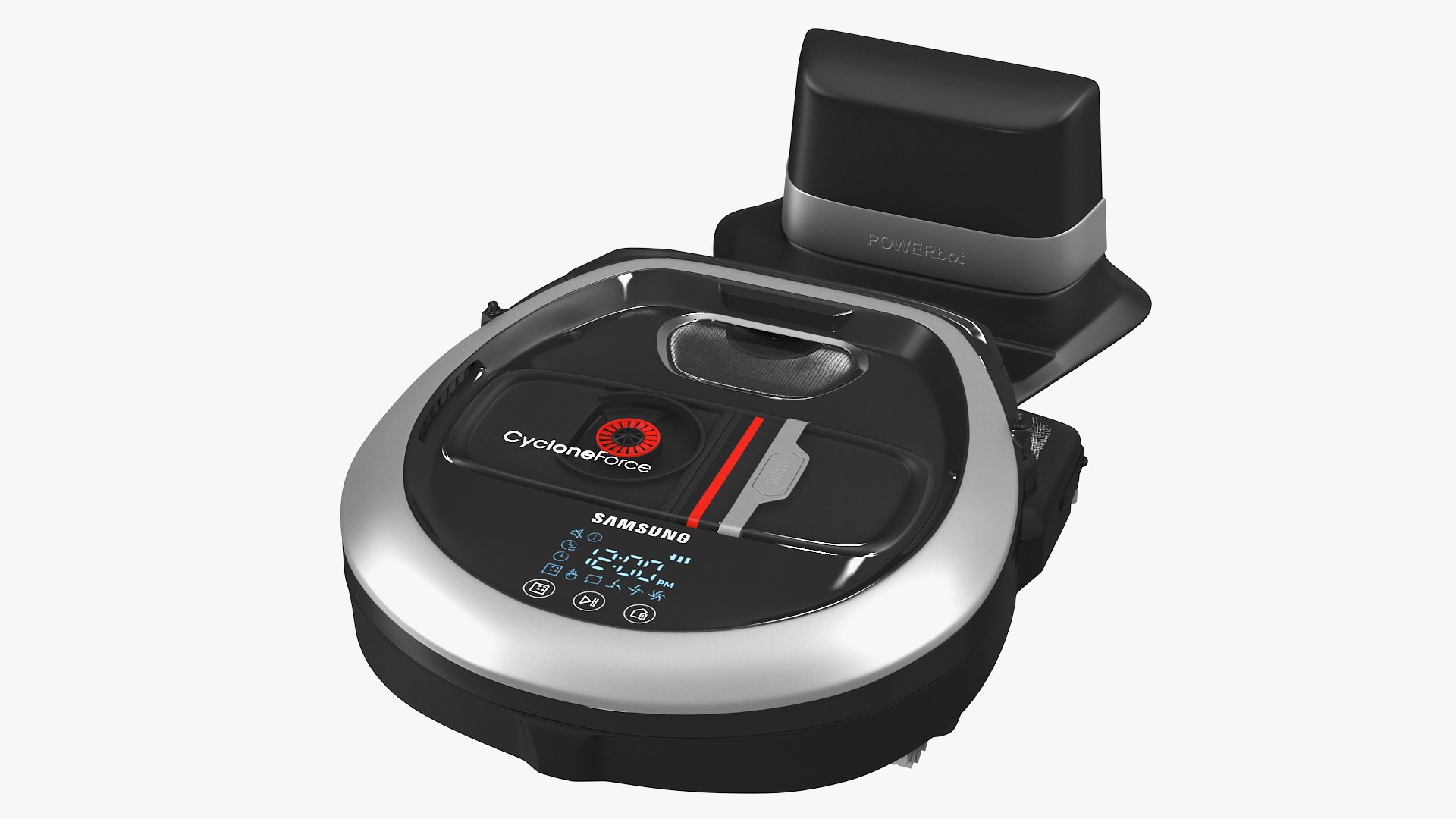 Robot Vacuum Samsung VR7260 with Docking Station 3D model preview