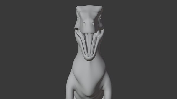 Bambiraptor Basemesh Low Poly 3D model - TurboSquid 1992836