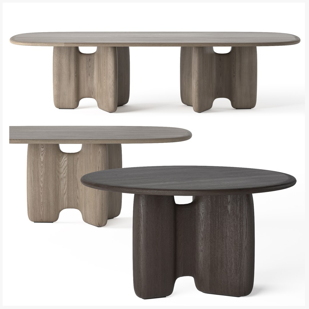 3d Model Roche Bobois Rio Ipanema Tables - Turbosquid 2046903