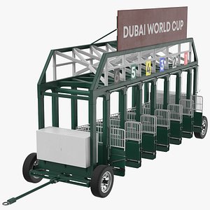 Horse Racing Starting Gates Dubai World Cup 6 Slots