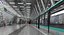 wilhelminaplein subway metro station train 3D
